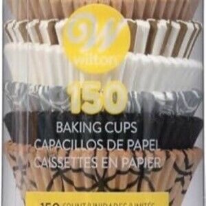 Wilton Elegance Baking Cups Cupcake Liners Assorted Designs 150 Count